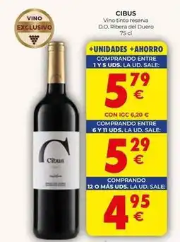 CashDiplo Ribera - vino tinto reserva d.o. del duero oferta