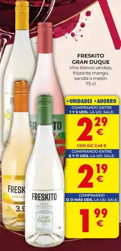 CashDiplo Gran duque - freskito oferta