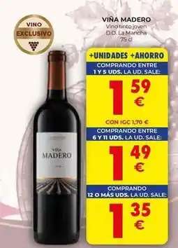 CashDiplo Viña amoeiro - vino tinto joven d.o. la mancha oferta