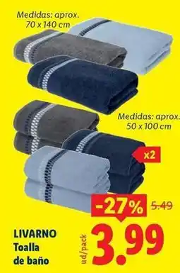 Ocine Livarno - toalla de bano oferta