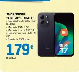E.Leclerc Xiaomi - smartphone redmi 17 oferta