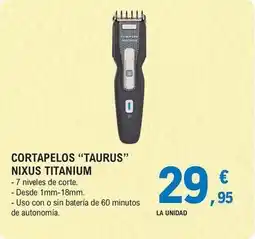E.Leclerc Taurus - cortapelos oferta