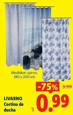 Ocine Livarno - cortina de ducha oferta
