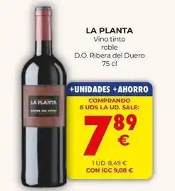 CashDiplo La planta - vino tinto roble d.o. ribera del duero oferta