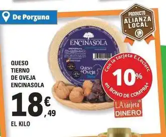 Queso tierno de oveja encinasola