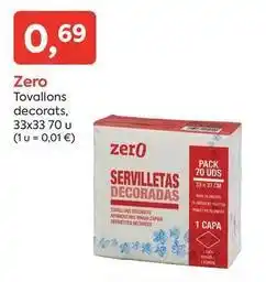 Suma Supermercados Tovallons decorats oferta