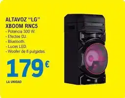 E.Leclerc Lg - altavoz oferta