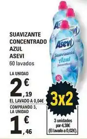 E.Leclerc Asevi - suavizante concentrado azul oferta