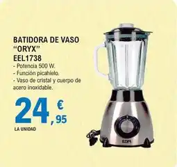 E.Leclerc Cristal - batidora de vaso eel1738 oferta