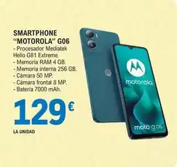 E.Leclerc Motorola - smartphone g06 oferta
