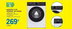 E.Leclerc Wonderfull - lavadora 10 kg wl0460ai oferta
