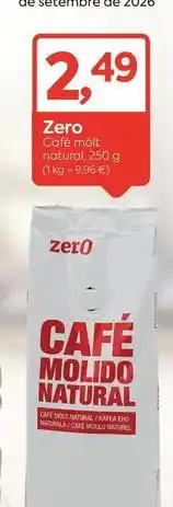 Suma Supermercados Café moli natural oferta