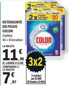 E.Leclerc Colon - detergente en polvo oferta
