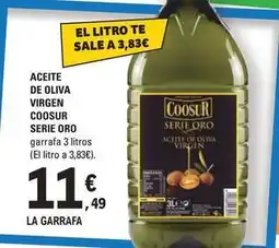 E.Leclerc Coosur - aceite de oliva virgen serie oro oferta