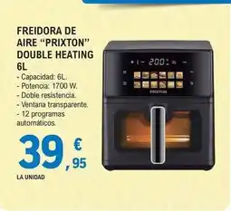 E.Leclerc Prixton - freidora de aire oferta