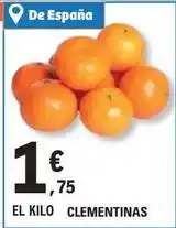 E.Leclerc España - el kilo clementinas oferta