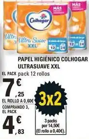E.Leclerc Colhogar - papel higiénico ultrasuave xxl oferta