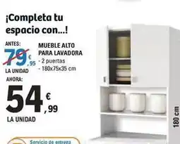 E.Leclerc Mueble alto para lavadora oferta