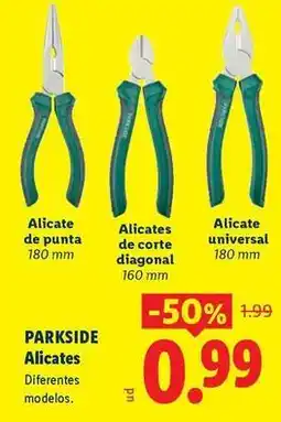 Ocine Parkside - alicates oferta