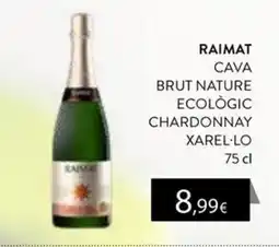 Plusfresc Raimat cava brut nature ecològic chardonnay xarel-lo oferta