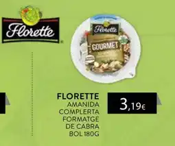 Plusfresc Florette amanida completa formatge de cabra oferta