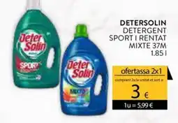 Plusfresc Detersolin detergent sport i rentat mixte 37m oferta