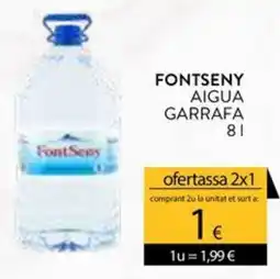 Plusfresc Fontseny aigua garrafa oferta