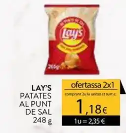 Plusfresc Lay's patates al punt de sal oferta