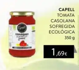 Plusfresc Capell tomata casolana sofregida ecològica oferta