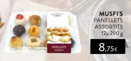 Plusfresc Musfi's panellets assortits oferta