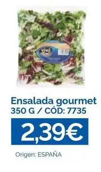 Dialsur Cash & Carry Gourmet - ensalada oferta