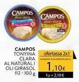Plusfresc Campos - tonyina clara al naturali oli girasol oferta