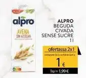 Plusfresc Alpro - beguda civada sense sucre oferta