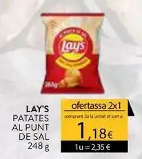 Plusfresc Lay's - patates al punt de sal oferta
