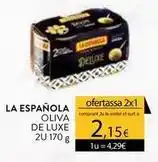 Plusfresc La española - oliva de luxe oferta