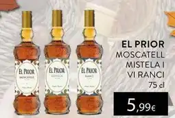 Plusfresc El prior - moscatell mistela i vi ranci oferta