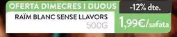 Plusfresc Ram blanc sense llavors oferta