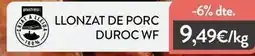 Plusfresc Duroc - llonzat de porc duroc wf oferta