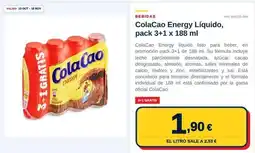 Sangüi Cola cao - energy liquido oferta