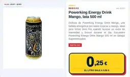 Sangüi Powerking - powerking energy drink mango oferta