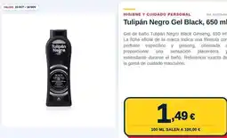 Sangüi Bath - tulipán negro gel black oferta