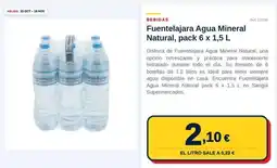 Sangüi Disfruta - fuentelajar agua mineral natural oferta