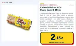 Sangüi Claro - cabo de peñas atun oferta