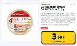 Sangüi La cocinera - bases de pizza oferta