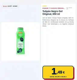 Sangüi Tulipán negro - gel original oferta