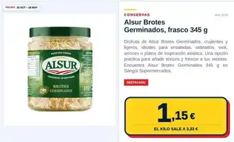 Alsur - t brotes germinados
