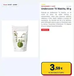 Sangüi Undercover - tè matcha oferta