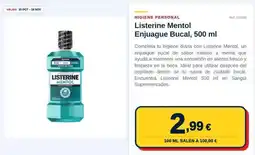 Sangüi Listerine - enjuague bucal oferta