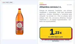 Sangüi Alhambra - cerveza oferta