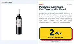 Sangüi Pata negra - apasionado vino tinto jumilla oferta